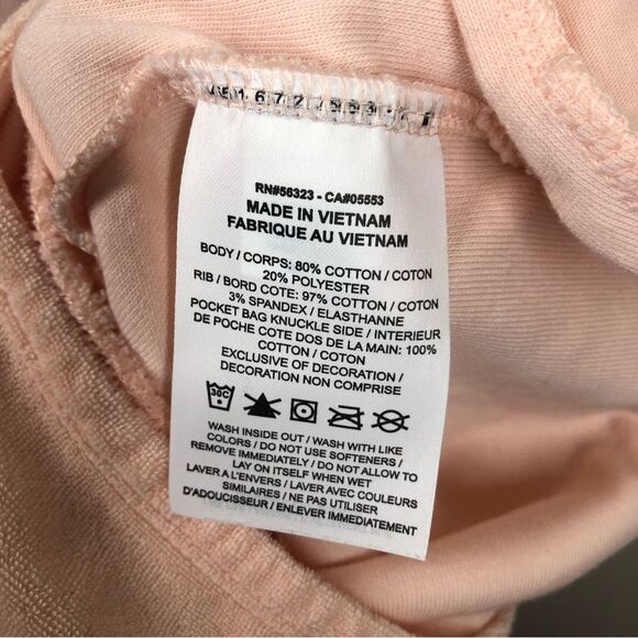 Nike Girl's Heritage Romper Coral Peach Pink French Terry Big Kids M DD2338-664 - Picture 5 of 6